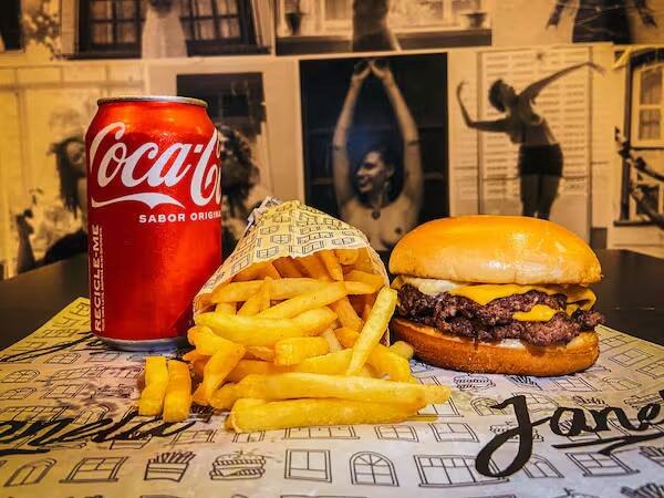Combo Duplo Cheese Burguer + Coca-Cola