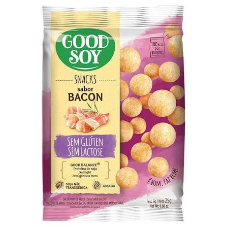 Snack Soja Good Soy Zr Glut Bacon 25g