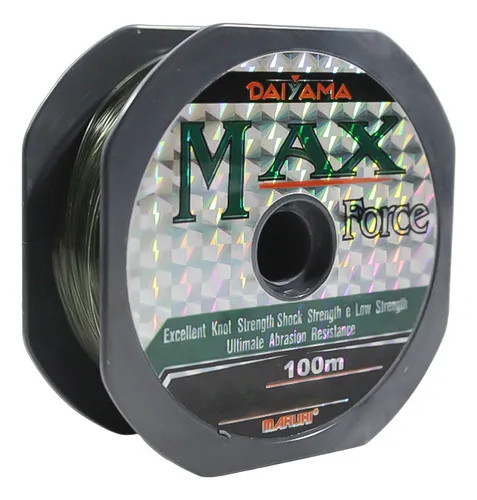 LINHA P/PESCA MAX FORCE 3.0 C/100M