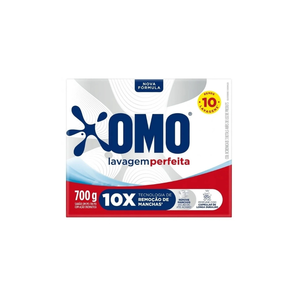 SABAO EM PO OMO LAVAGEM PERFEITA 800G
