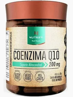Nt Coenzima Q10 200 Mg 60 Cp Nutrify