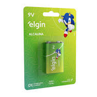 Bateria 9V - Elgin
