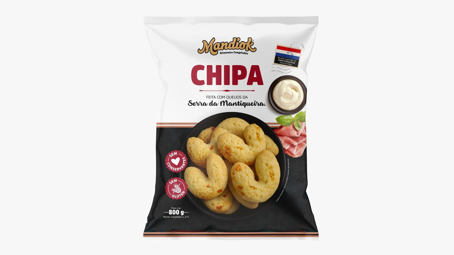 Chipa - sem glúten