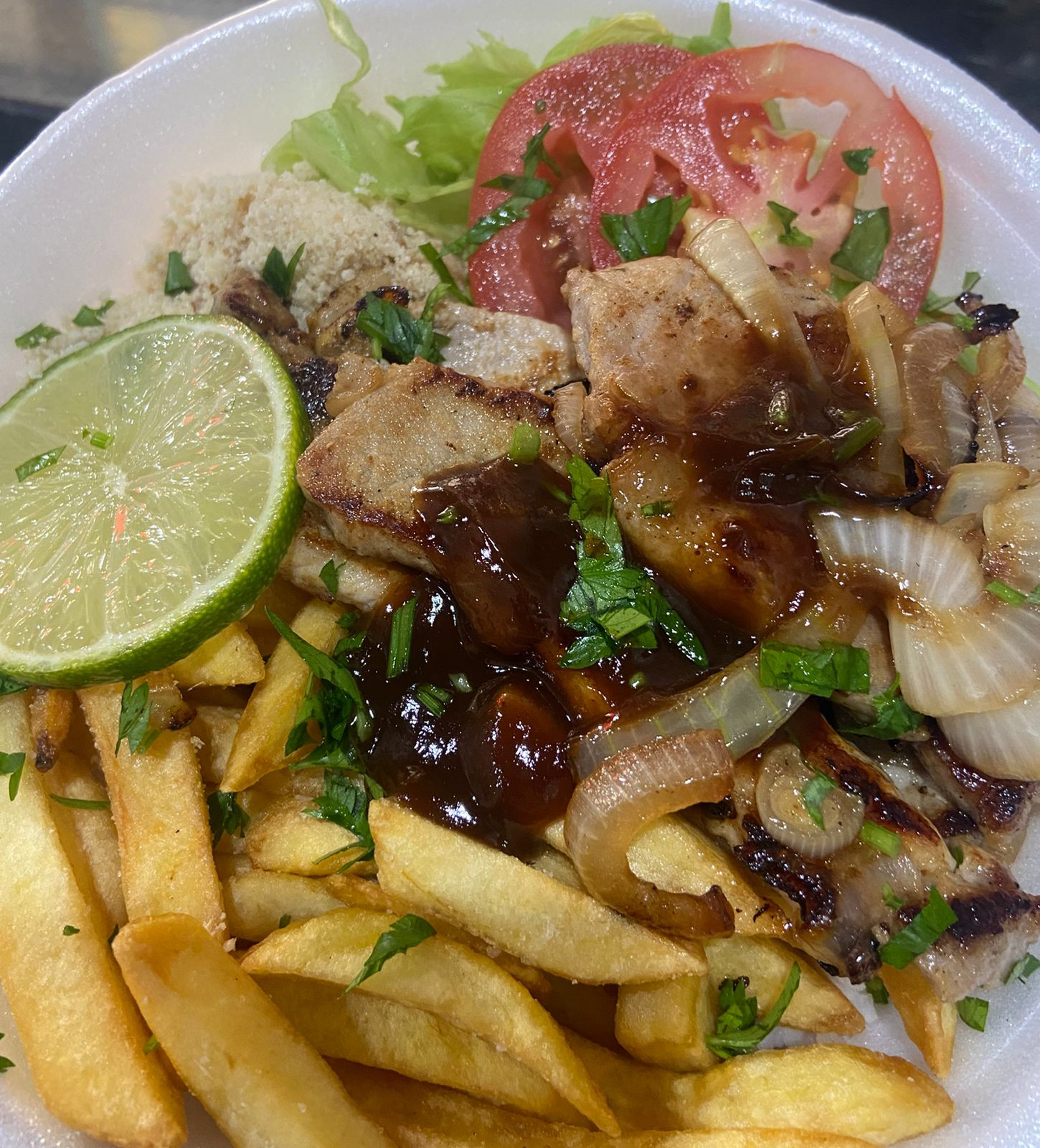 PERNIL ASSADO C/ BARBECUE 