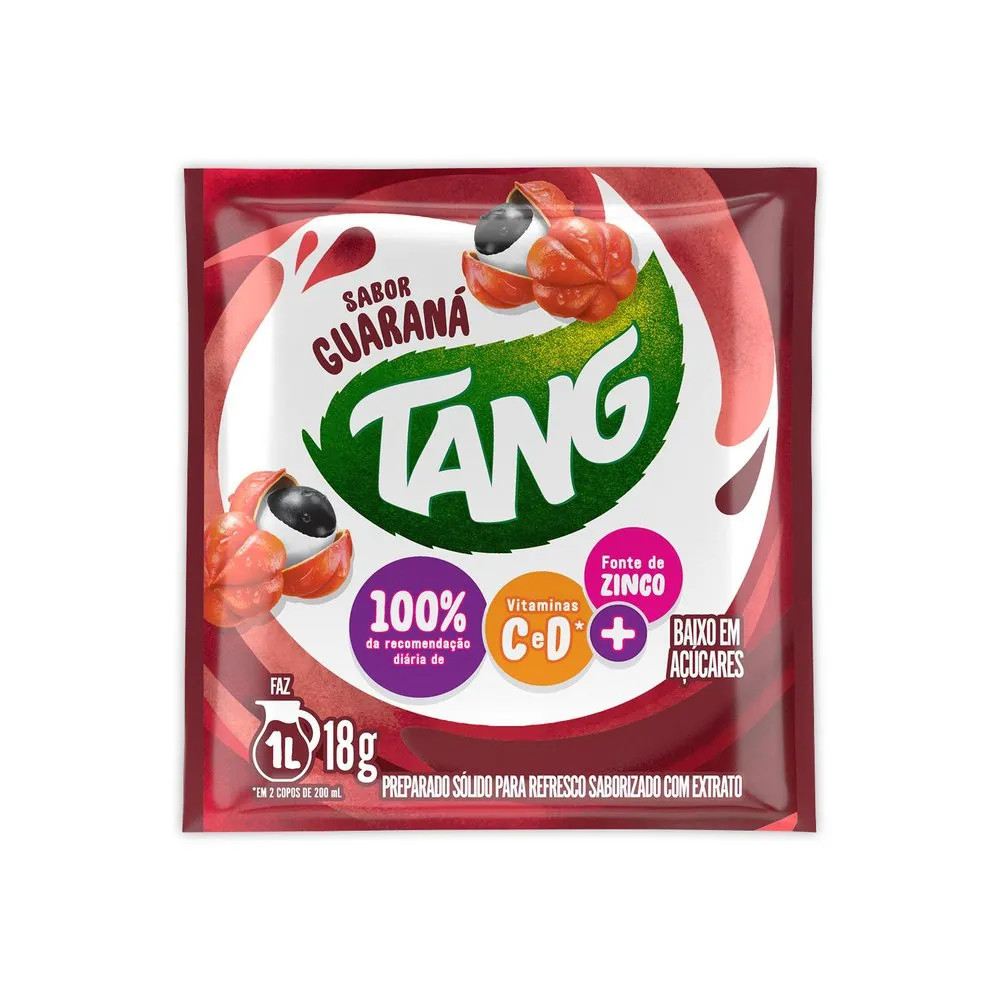 Refresco em Pó tang Guaraná