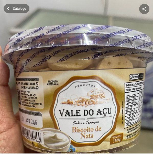 BISCOITO DE NATA