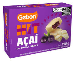 SNACK HIT AÇAI COM CHOCOLATE BRANCO