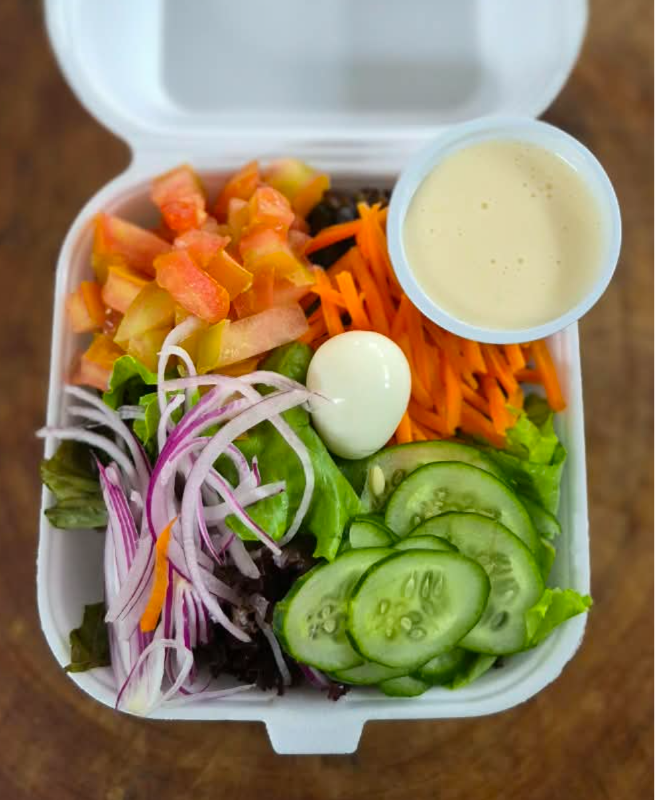 SALADA C/ MOLHO CHIPOTLE.
