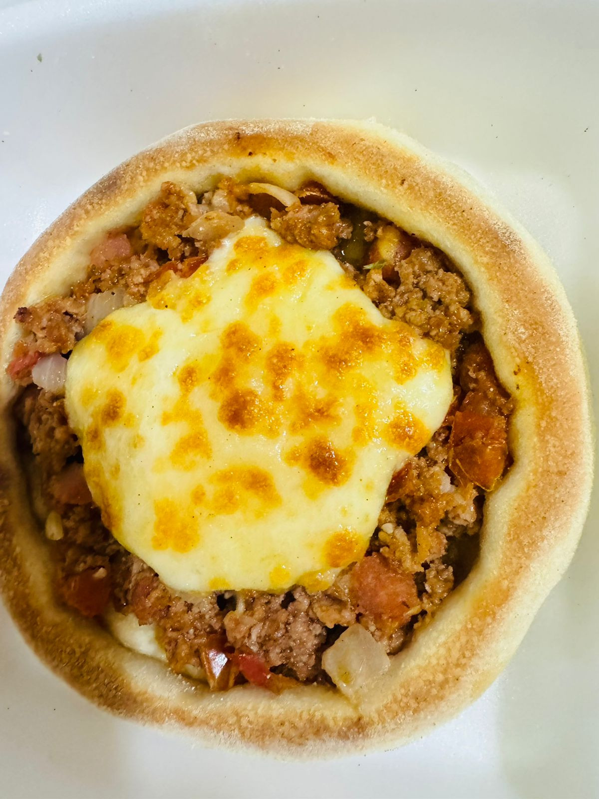 ESFIHA CARNE C/ QUEIJO