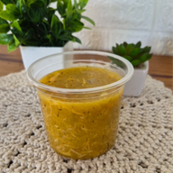 CALDO MANDIOCA C/ FRANGO 380 ML Congelado.