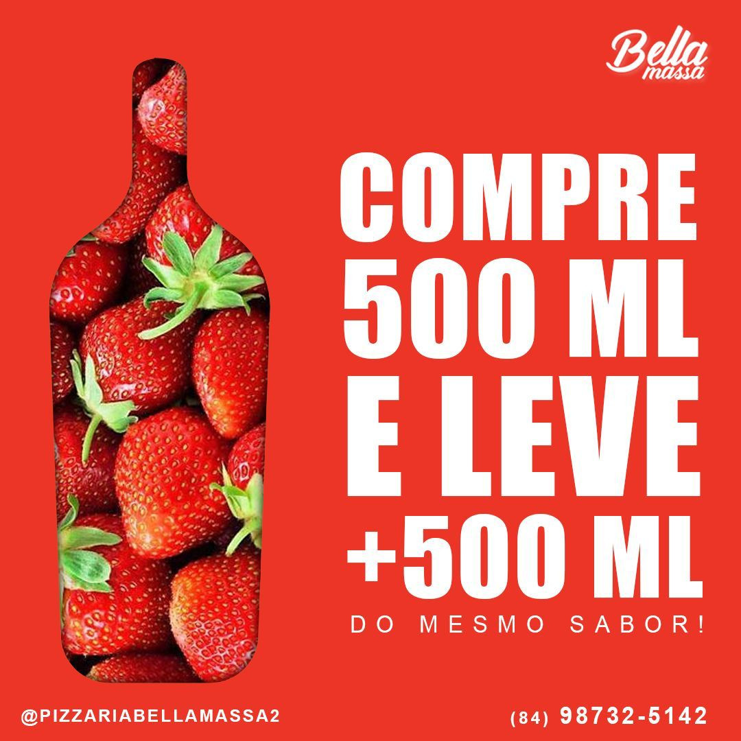 Suco de Morango 500ML