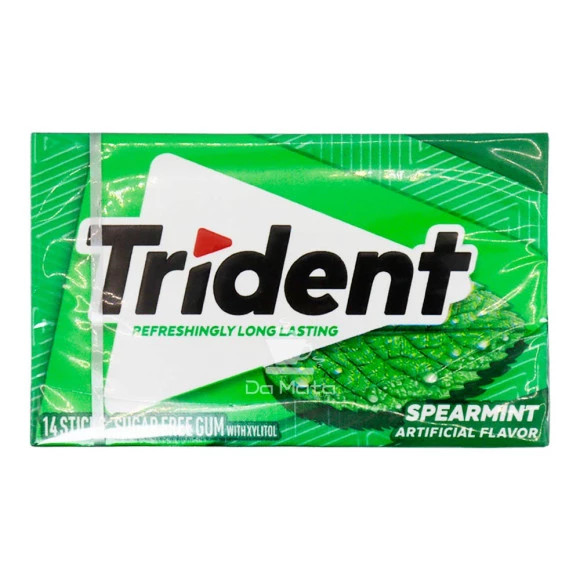 TRIDENT ( MENTA, HORTELÃ,CANELA.