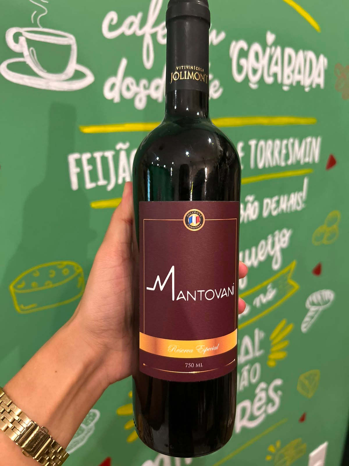 Vinho Tinto Suave Mantovani Reserva Especial Jolimont - 750ml