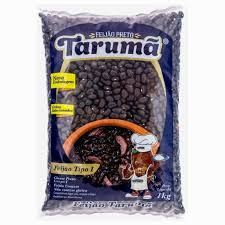 FEIJAO TARUMA PRETO 1KG