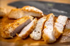 Tiras de frango grelhado ao molho de Iorgute 