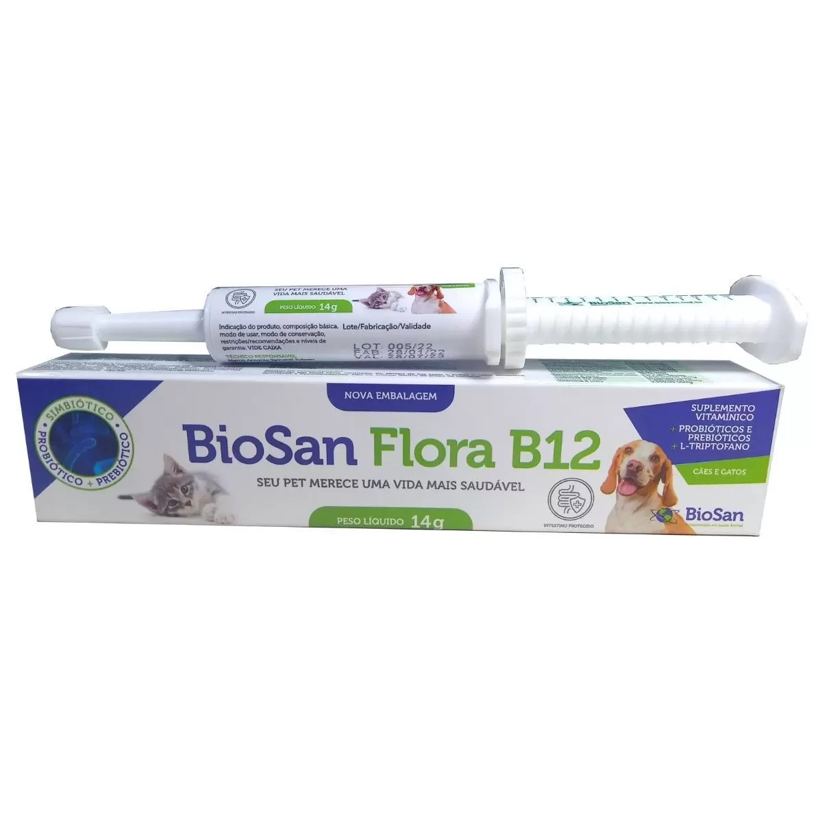 Probiótico BioSan Flora B12 14g