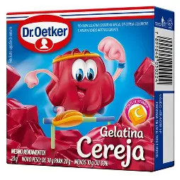 Gelatina Cereja (Dr. Oetker) 20g