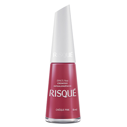 ESMALTE RISQUE CREMOSO CHOQUE PINK 8ML