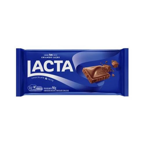 Chocolate Barra Lacta Ao Leite Barra 90g