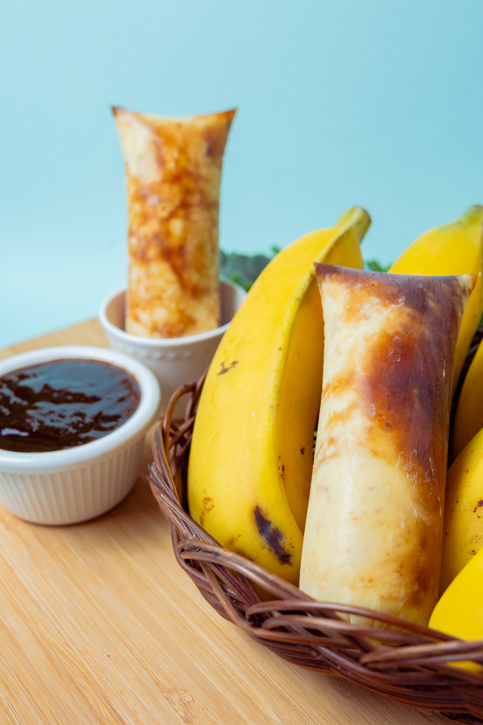 Banana flambada 