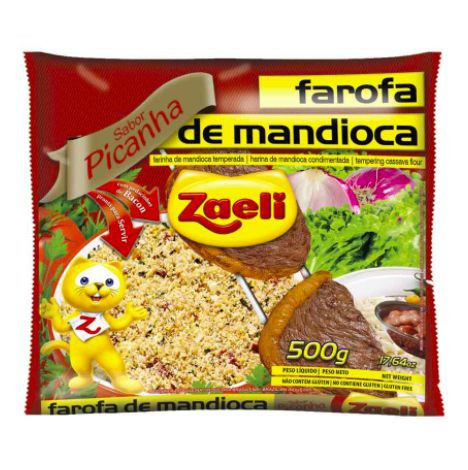 FAROFA ZAELI PICANHA 500G