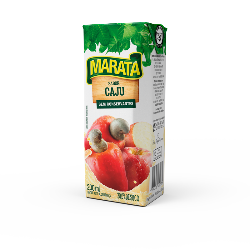 Suco Marata caju caixa 1L