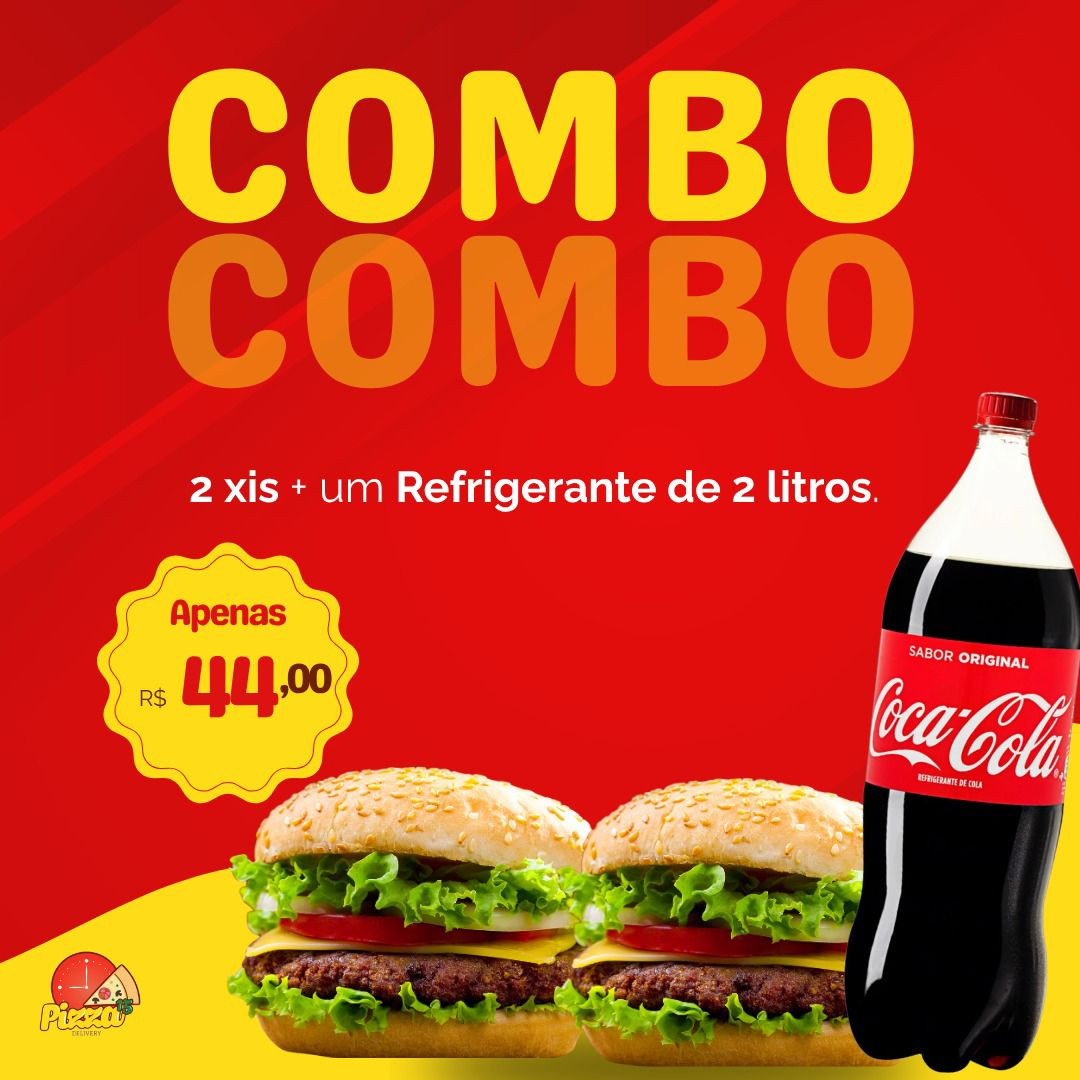 2 XIS + REFRIGERANTE 2L