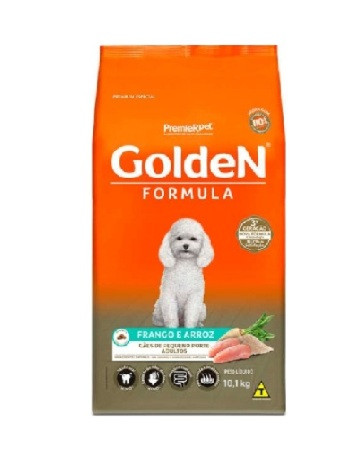 Golden Fórmula M.B. frango e arroz 10,1Kg