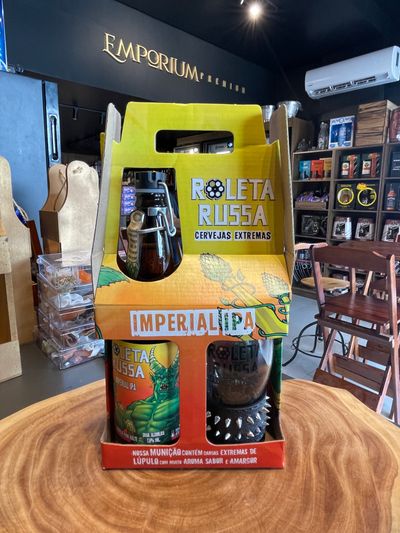 KIT Roleta Russa Imperial Ipa com Copo