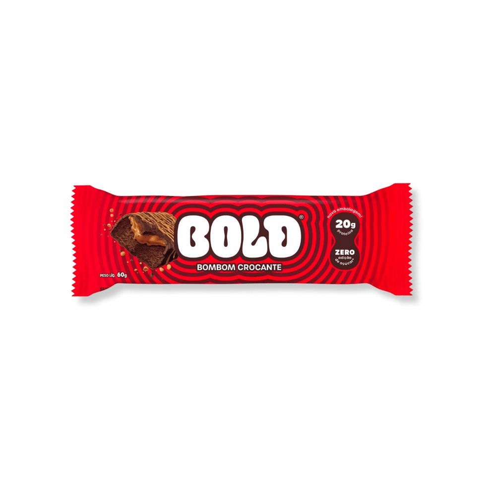 Barra Bold Bar Bombom Crocante - 60g