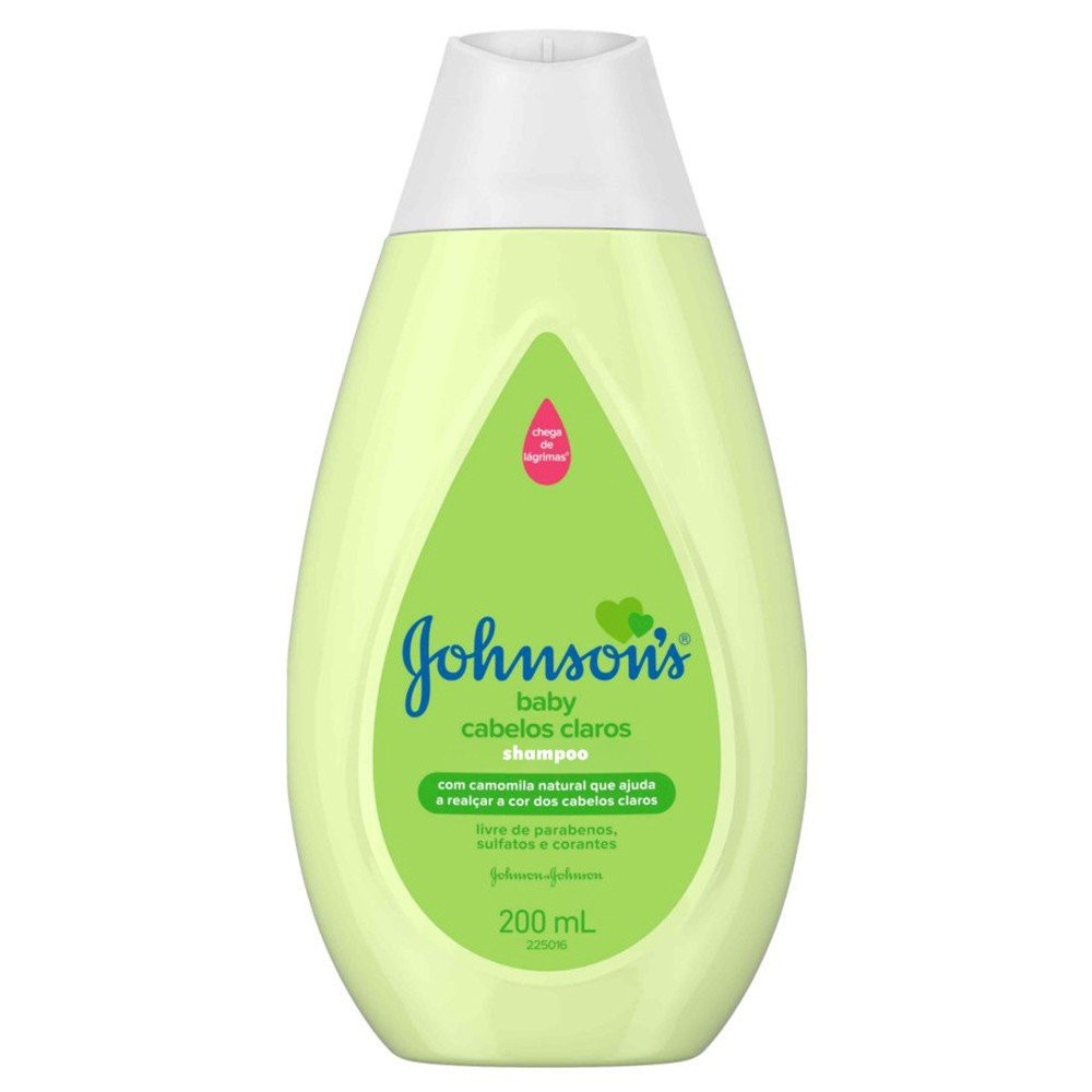 SHAMPOO JOHNSONS BABY CABELOS CLAROS 200ML