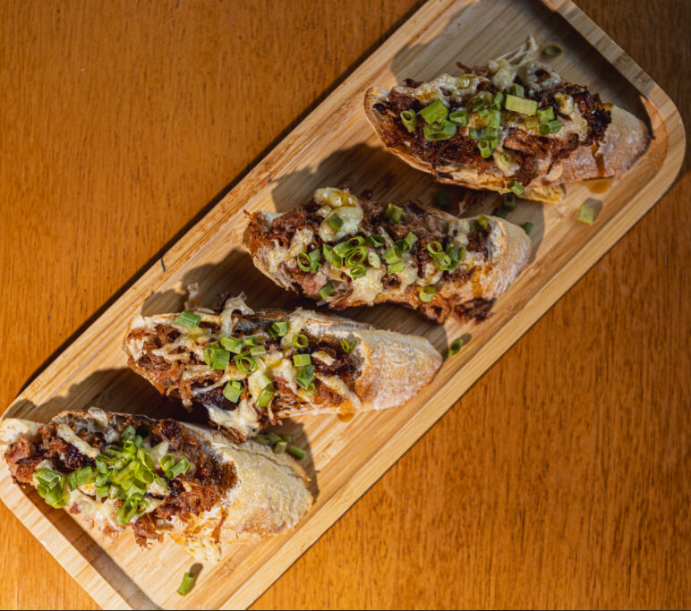 Bruschetta de costelinha