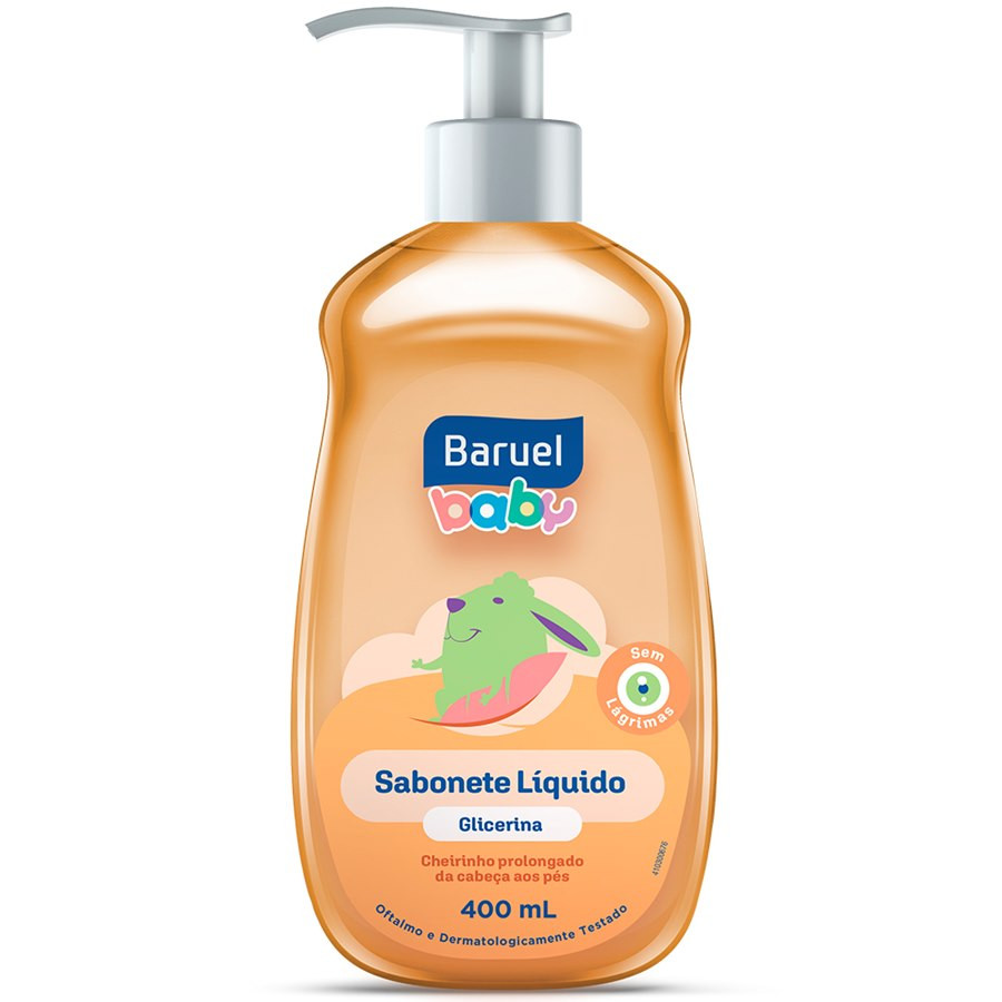 SABONETE LIQ BARUEL GLICERINA 400ML