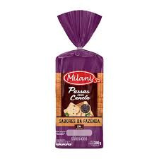 PÃO MILANI PASSAS C/ CANELA 380G