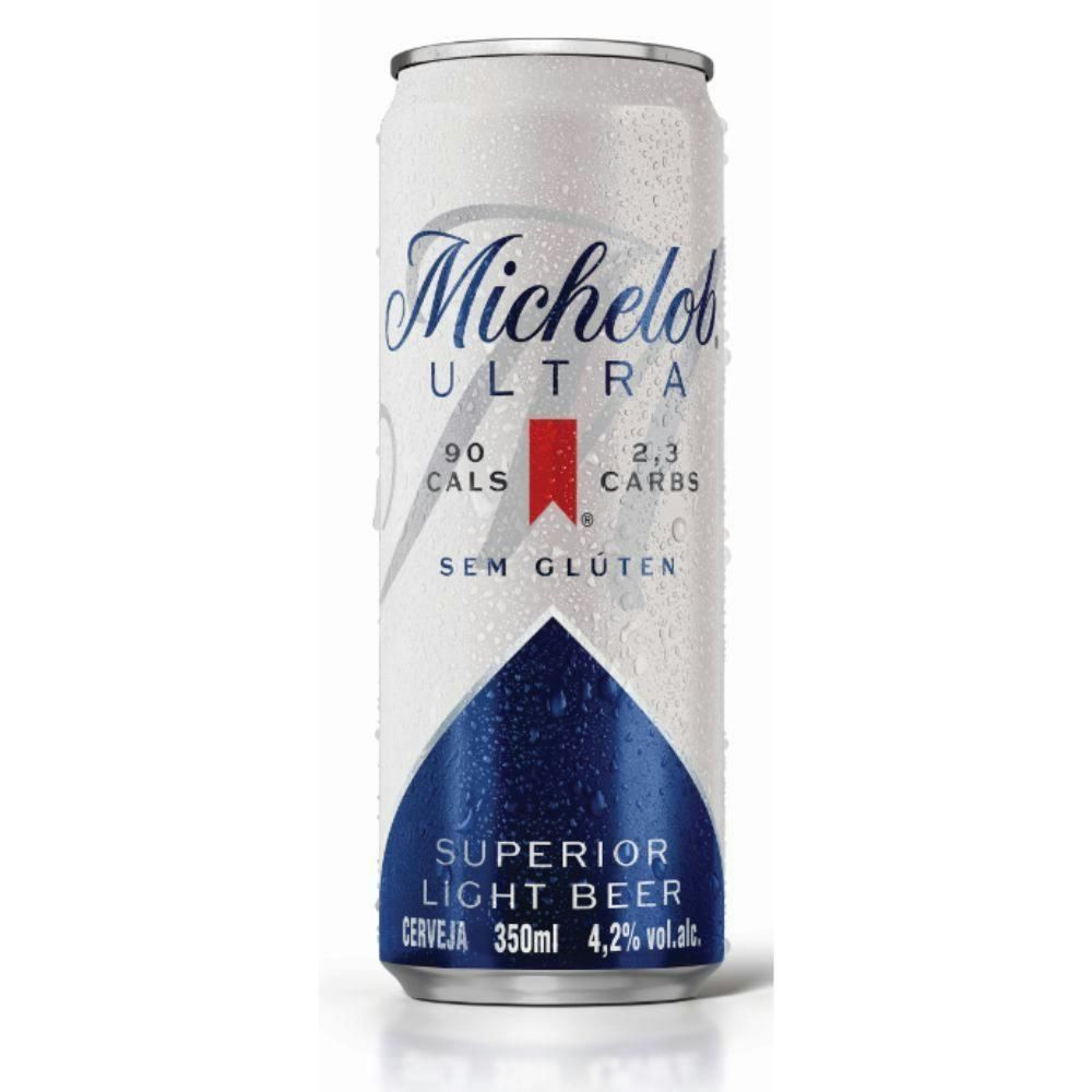 CERVEJA MICHELOB ULTRA LIGHT LAGER LT 350ML