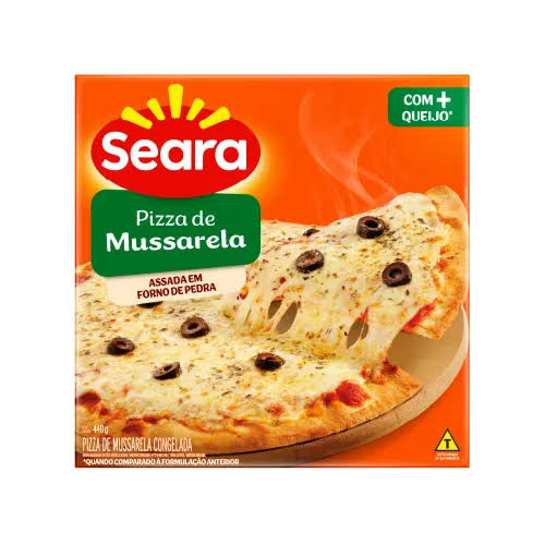 Pizza seara 440g mussarela 