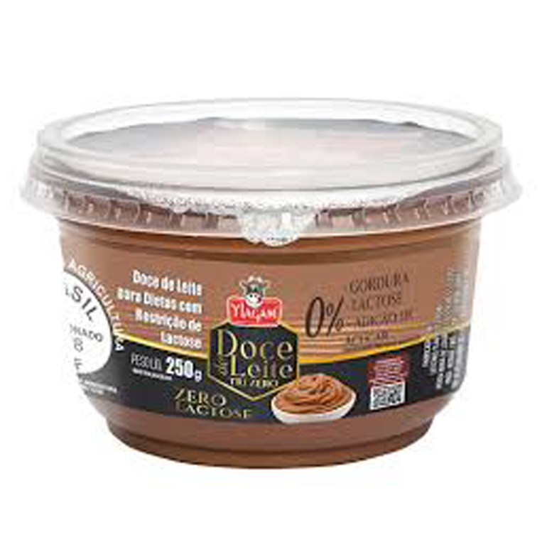 Doce de Leite Pastoso-Zero Lactose (Ylagan) 250g