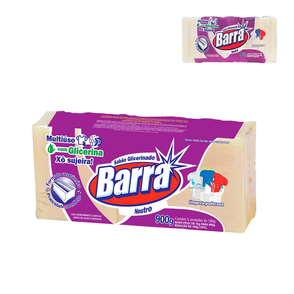 SABAO BARRA GLICERINADO 180 GR UND