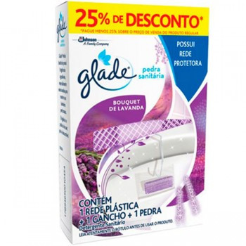PEDRA SANITÁRIA GLADE 25G LAVANDA