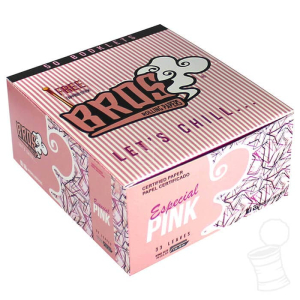 CAIXA DE SEDA BROS PINK COM PILÃO