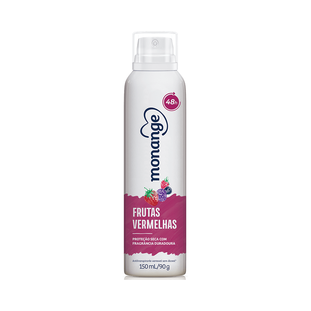 DESODORANTE MONANGE AERO FRUTAS VERMELHAS 150ML