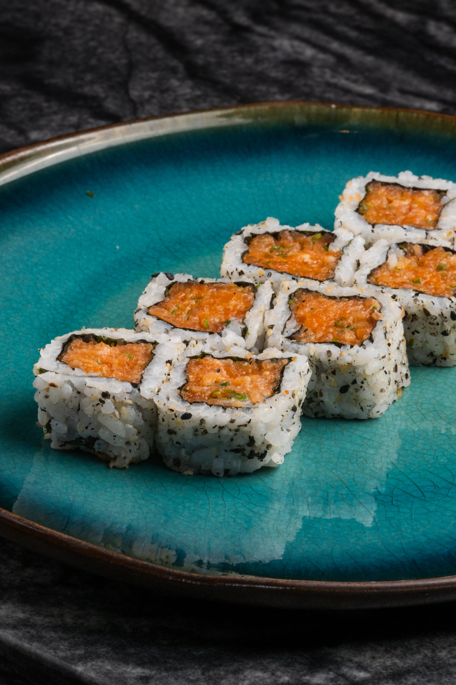 Uramaki Salmão Spicy -  8 peças