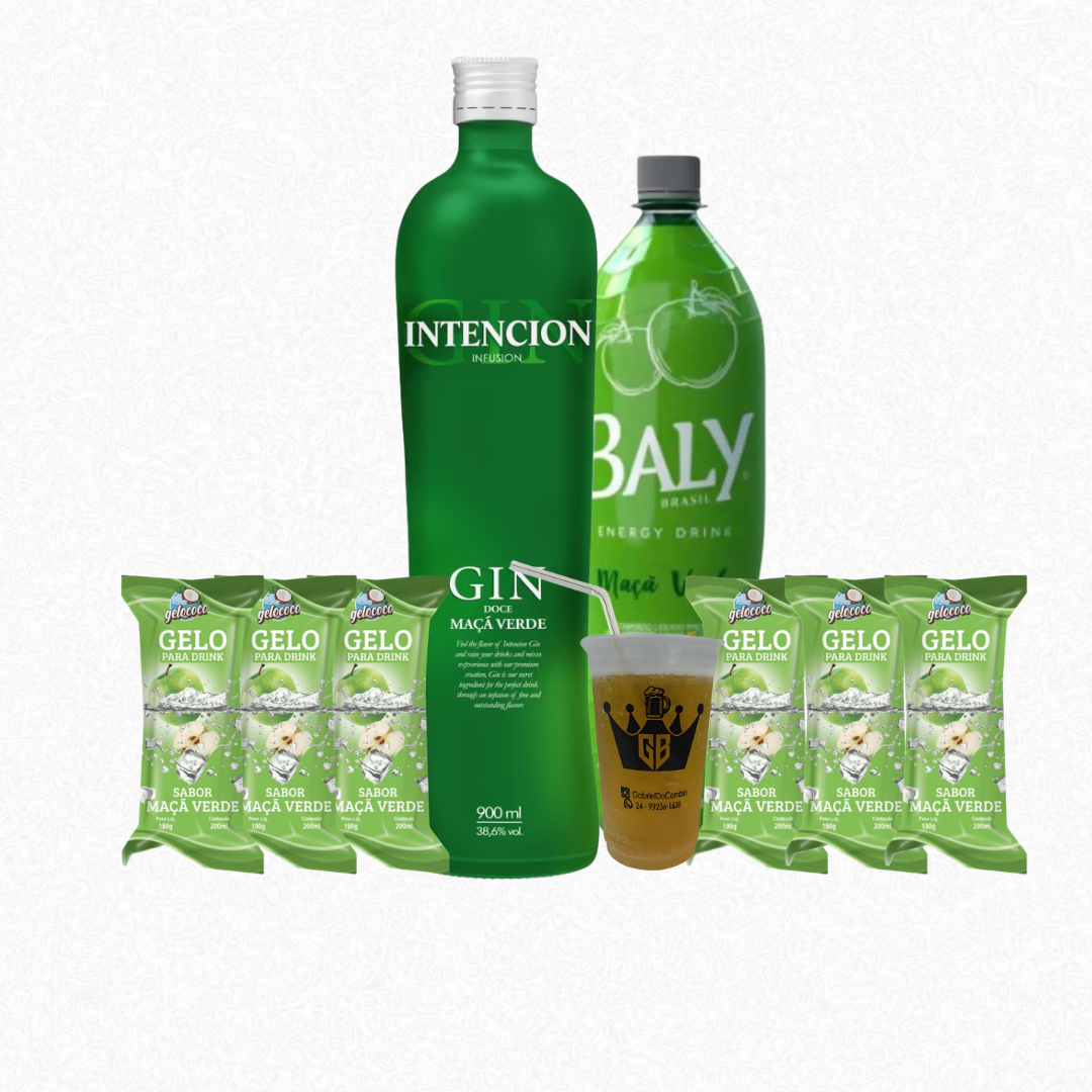 Combo Gin intencion sabores Gelo 6 gelos 