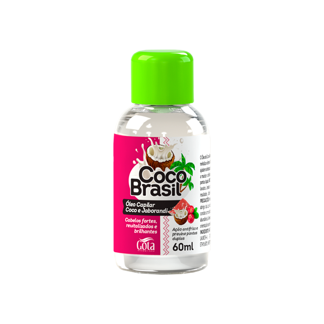 OLEO CAPILAR GOTA DOURADA COCO E JABORANDI 60ML