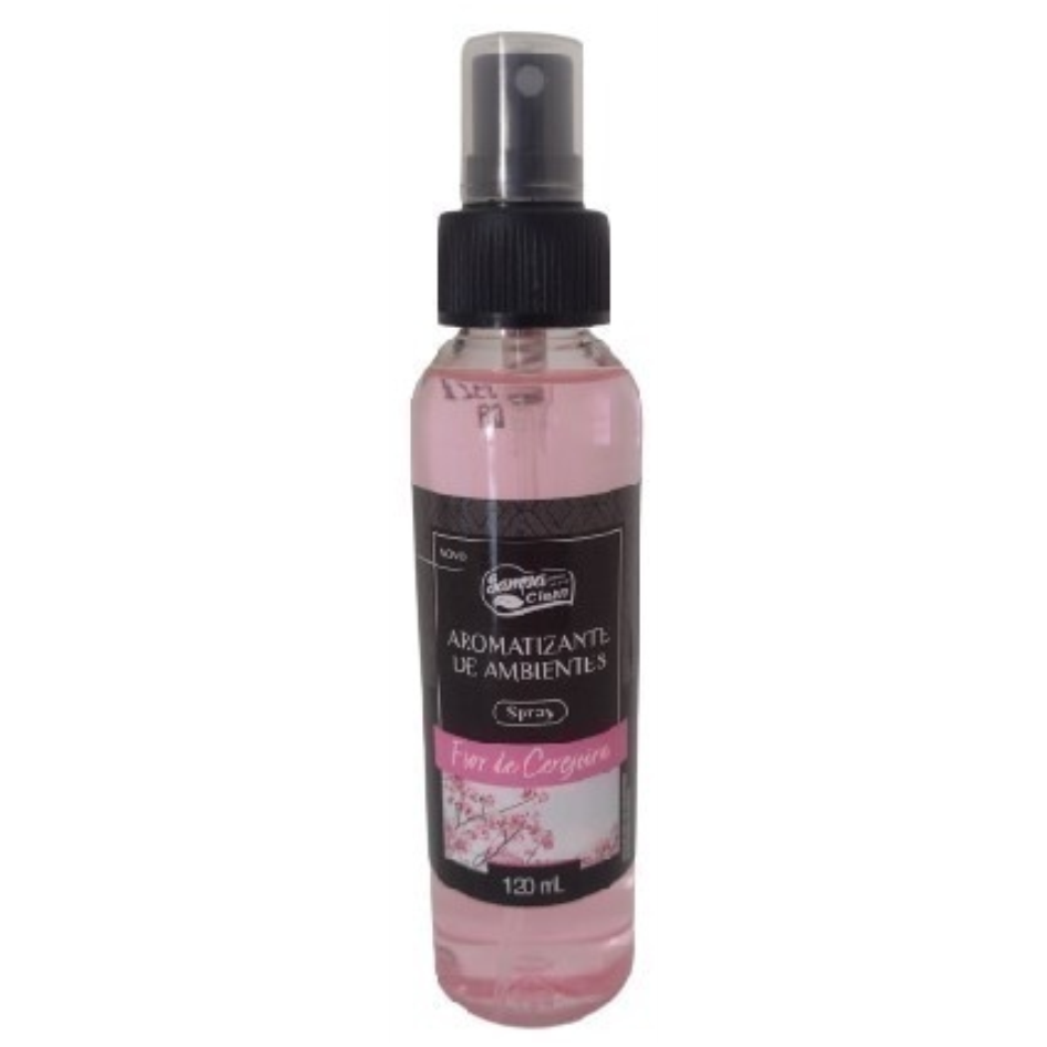 AROMATIZANTE SAMPA CLEAN SPRAY FLOR DE CEREJEIRA 120ML