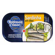 Sardinha Robinson Crusoe óleo 125g