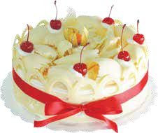 Torta Floresta Branca