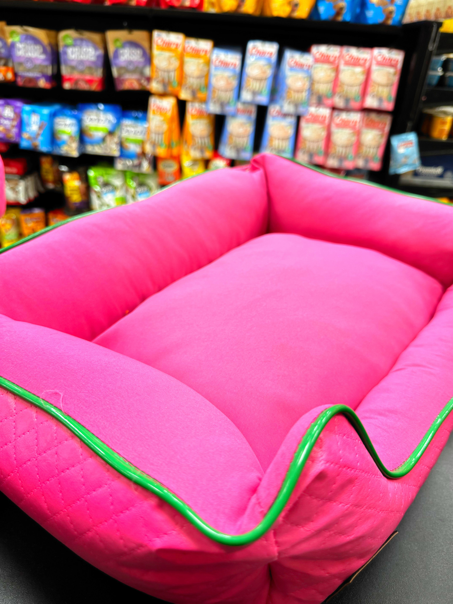 Cama Rosa Couro M