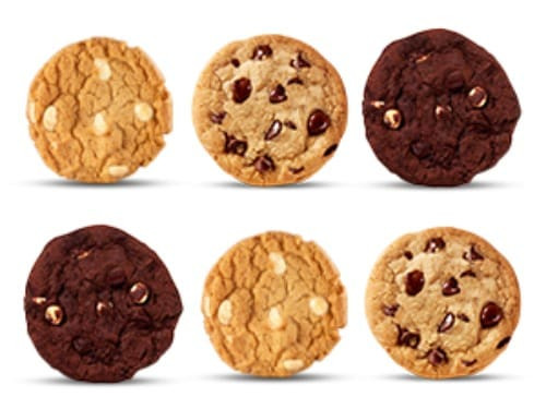 Kit com 6 cookies 