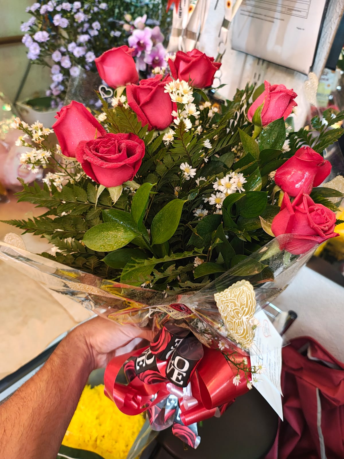 Buquê 8 Rosas Nacionais